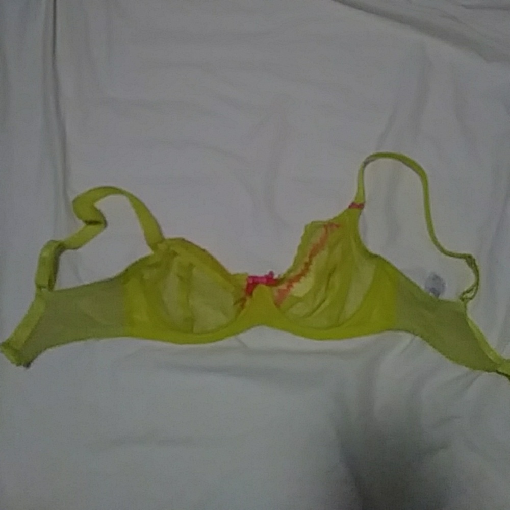 Neon Yellow Freya Bra